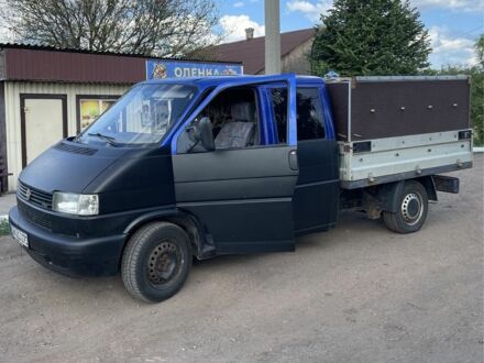 Синий Фольксваген Transporter, объемом двигателя 2.5 л и пробегом 395 тыс. км за 2950 $, фото 1 на Automoto.ua