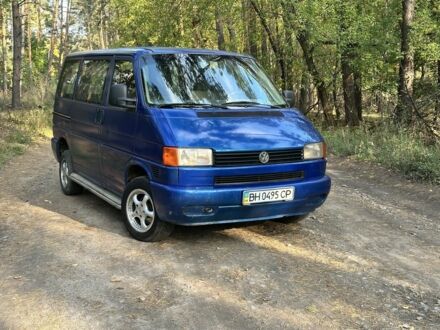 Синий Фольксваген Transporter, объемом двигателя 1.9 л и пробегом 720 тыс. км за 3613 $, фото 1 на Automoto.ua