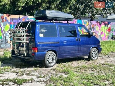Синий Фольксваген Transporter, объемом двигателя 2.5 л и пробегом 285 тыс. км за 2900 $, фото 1 на Automoto.ua