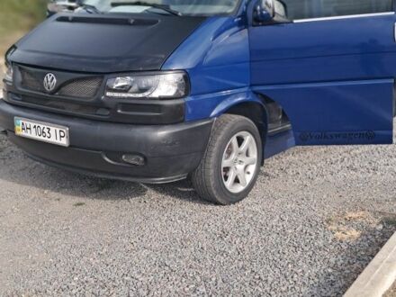 Фольксваген Transporter 2001 в Днепре (Днепропетровске) на Automoto.ua Синий Фольксваген Transporter, объемом двигателя 1.9 л и пробегом 382 тыс. км за 7900 $, фото 1 на Automoto.ua