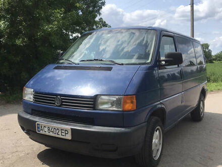 Синий Фольксваген Transporter, объемом двигателя 2.46 л и пробегом 371 тыс. км за 5000 $, фото 1 на Automoto.ua