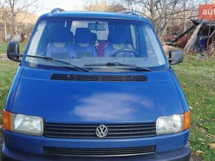 Синий Фольксваген Transporter, объемом двигателя 1.9 л и пробегом 440 тыс. км за 4500 $, фото 1 на Automoto.ua
