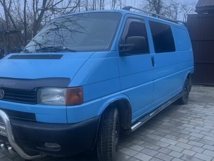 Синий Фольксваген Transporter, объемом двигателя 1.9 л и пробегом 693 тыс. км за 5900 $, фото 1 на Automoto.ua