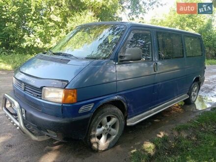 Синий Фольксваген Transporter, объемом двигателя 2.45 л и пробегом 348 тыс. км за 5700 $, фото 1 на Automoto.ua