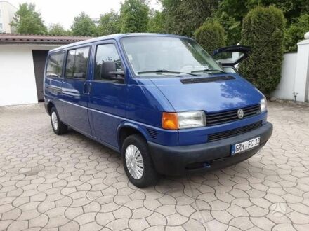Синий Фольксваген Transporter, объемом двигателя 2.5 л и пробегом 226 тыс. км за 3197 $, фото 1 на Automoto.ua