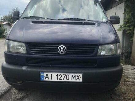 Синий Фольксваген Transporter, объемом двигателя 2.5 л и пробегом 400 тыс. км за 5950 $, фото 1 на Automoto.ua