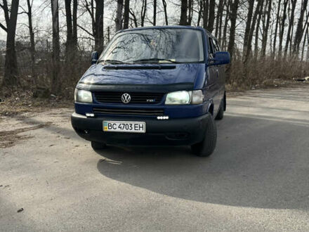 Фольксваген Transporter 2002 у Львові на Automoto.ua Синій Фольксваген Transporter, об'ємом двигуна 2.5 л та пробігом 530 тис. км за 6800 $, фото 1 на Automoto.ua