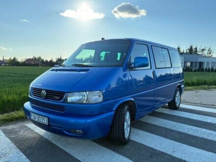 Синий Фольксваген Transporter, объемом двигателя 2.5 л и пробегом 249 тыс. км за 9000 $, фото 1 на Automoto.ua