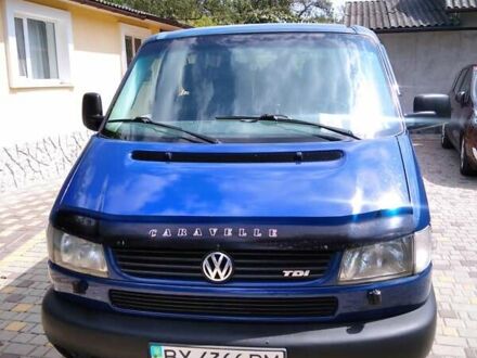 Синий Фольксваген Transporter, объемом двигателя 2.5 л и пробегом 360 тыс. км за 8500 $, фото 1 на Automoto.ua