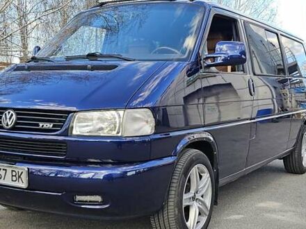 Фольксваген Transporter 2003 у Києві на Automoto.ua Синій Фольксваген Transporter, об'ємом двигуна 2.5 л та пробігом 185 тис. км за 30000 $, фото 1 на Automoto.ua