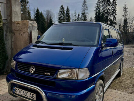Фольксваген Transporter 2003 в Закарпатье на Automoto.ua Синий Фольксваген Transporter, объемом двигателя 2.5 л и пробегом 345 тыс. км за 8200 $, фото 1 на Automoto.ua