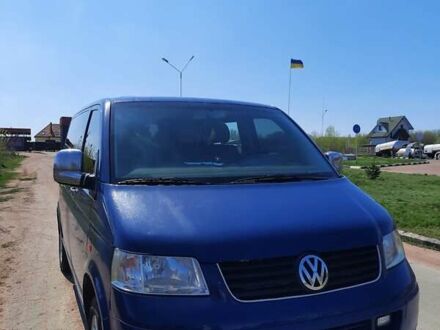 Синій Фольксваген Transporter, об'ємом двигуна 2.5 л та пробігом 265 тис. км за 7000 $, фото 1 на Automoto.ua