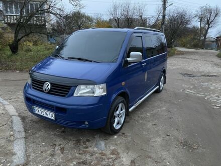 Синий Фольксваген Transporter, объемом двигателя 1.9 л и пробегом 200 тыс. км за 7000 $, фото 1 на Automoto.ua