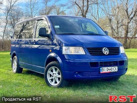 Синій Фольксваген Transporter, об'ємом двигуна 1.9 л та пробігом 400 тис. км за 7500 $, фото 1 на Automoto.ua