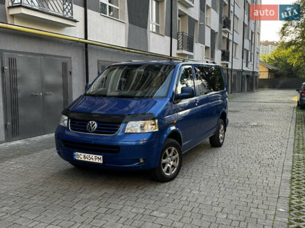 Синій Фольксваген Transporter, об'ємом двигуна 2.5 л та пробігом 440 тис. км за 7000 $, фото 1 на Automoto.ua