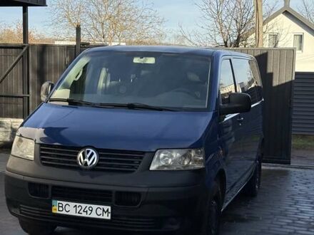 Синий Фольксваген Transporter, объемом двигателя 1.9 л и пробегом 260 тыс. км за 7500 $, фото 1 на Automoto.ua