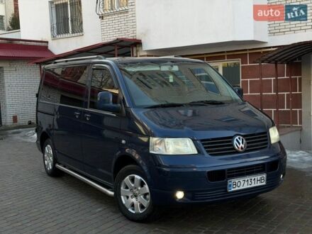Синий Фольксваген Transporter, объемом двигателя 2.5 л и пробегом 289 тыс. км за 8550 $, фото 1 на Automoto.ua