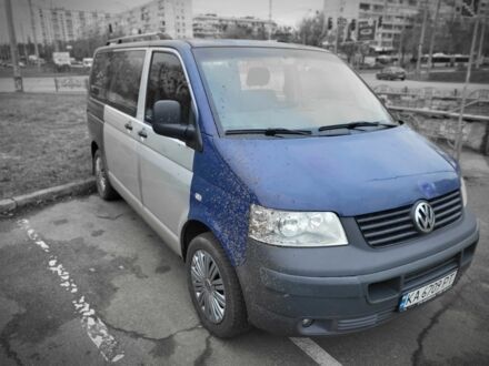 Синий Фольксваген Transporter, объемом двигателя 1.9 л и пробегом 381 тыс. км за 6000 $, фото 1 на Automoto.ua