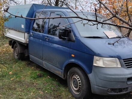 Синій Фольксваген Transporter, об'ємом двигуна 2.5 л та пробігом 310 тис. км за 6800 $, фото 1 на Automoto.ua