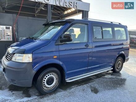 Синий Фольксваген Transporter, объемом двигателя 2.5 л и пробегом 320 тыс. км за 8000 $, фото 1 на Automoto.ua