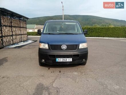 Фольксваген Transporter 2006 у Виноградове на Automoto.ua Синій Фольксваген Transporter, об'ємом двигуна 1.98 л та пробігом 410 тис. км за 8500 $, фото 1 на Automoto.ua