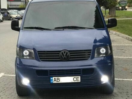 Синий Фольксваген Transporter, объемом двигателя 2 л и пробегом 312 тыс. км за 10500 $, фото 1 на Automoto.ua