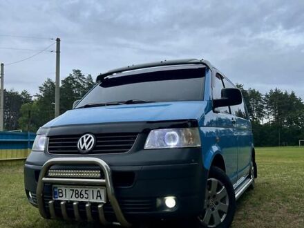 Фольксваген Transporter 2006 в Лохвице на Automoto.ua Синий Фольксваген Transporter, объемом двигателя 1.9 л и пробегом 473 тыс. км за 8500 $, фото 1 на Automoto.ua