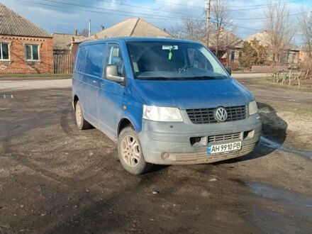 Синій Фольксваген Transporter, об'ємом двигуна 1.9 л та пробігом 316 тис. км за 4500 $, фото 1 на Automoto.ua