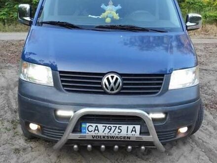 Синій Фольксваген Transporter, об'ємом двигуна 2.5 л та пробігом 360 тис. км за 8900 $, фото 1 на Automoto.ua