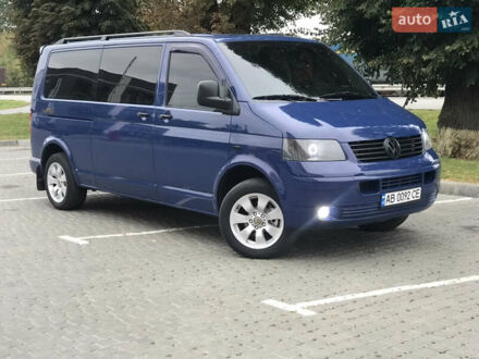 Синий Фольксваген Transporter, объемом двигателя 1.98 л и пробегом 412 тыс. км за 10900 $, фото 1 на Automoto.ua