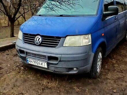 Синій Фольксваген Transporter, об'ємом двигуна 2 л та пробігом 650 тис. км за 7160 $, фото 1 на Automoto.ua
