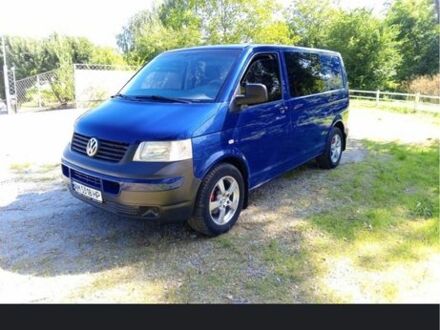 Синий Фольксваген Transporter, объемом двигателя 2.5 л и пробегом 350 тыс. км за 7700 $, фото 1 на Automoto.ua