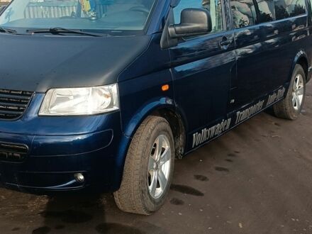 Синій Фольксваген Transporter, об'ємом двигуна 2.5 л та пробігом 280 тис. км за 7000 $, фото 1 на Automoto.ua
