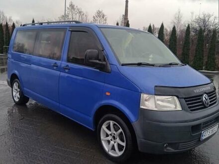 Синий Фольксваген Transporter, объемом двигателя 1.9 л и пробегом 320 тыс. км за 7900 $, фото 1 на Automoto.ua