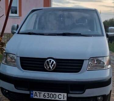 Синий Фольксваген Transporter, объемом двигателя 1.9 л и пробегом 393 тыс. км за 7900 $, фото 1 на Automoto.ua