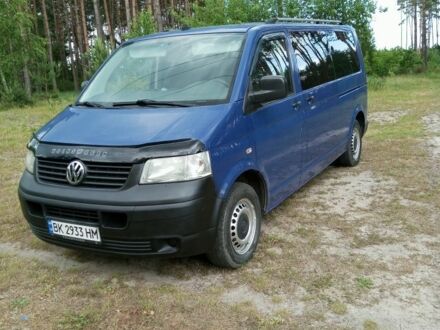 Синій Фольксваген Transporter, об'ємом двигуна 2.5 л та пробігом 447 тис. км за 6800 $, фото 1 на Automoto.ua