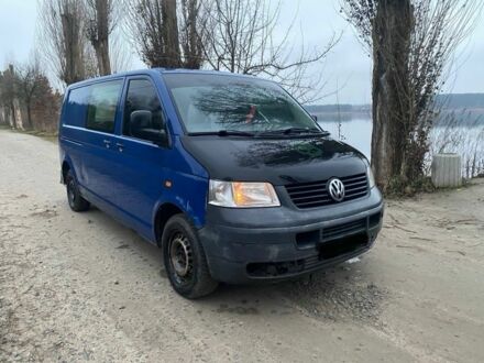 Синий Фольксваген Transporter, объемом двигателя 2.5 л и пробегом 264 тыс. км за 4700 $, фото 1 на Automoto.ua