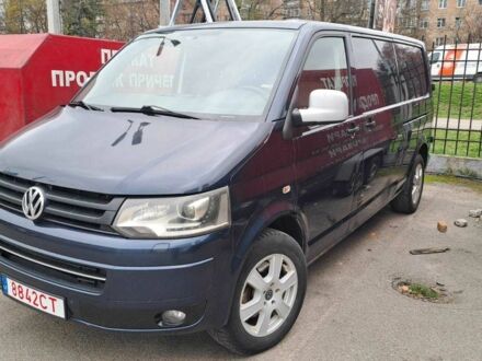 Синий Фольксваген Transporter, объемом двигателя 2 л и пробегом 247 тыс. км за 6250 $, фото 1 на Automoto.ua