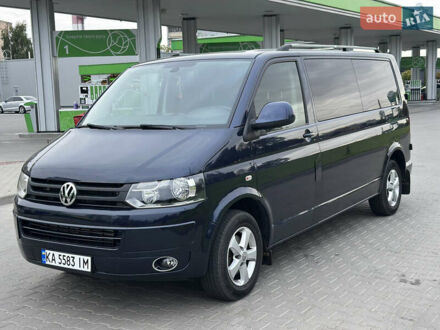 Синій Фольксваген Transporter, об'ємом двигуна 1.97 л та пробігом 258 тис. км за 15600 $, фото 1 на Automoto.ua