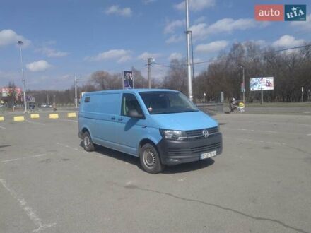 Синий Фольксваген Transporter, объемом двигателя 1.97 л и пробегом 265 тыс. км за 13500 $, фото 1 на Automoto.ua