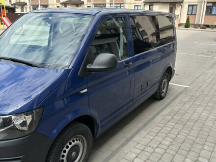 Синий Фольксваген Transporter, объемом двигателя 1.97 л и пробегом 190 тыс. км за 14000 $, фото 1 на Automoto.ua