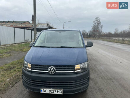 Синий Фольксваген Transporter, объемом двигателя 2 л и пробегом 124 тыс. км за 27800 $, фото 1 на Automoto.ua