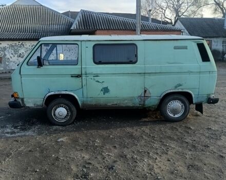 Зеленый Фольксваген Transporter, объемом двигателя 1.6 л и пробегом 500 тыс. км за 1200 $, фото 1 на Automoto.ua