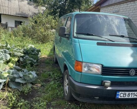 Зелений Фольксваген Transporter, об'ємом двигуна 1.9 л та пробігом 337 тис. км за 5300 $, фото 1 на Automoto.ua