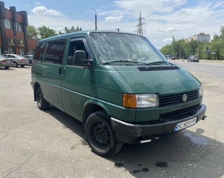 Зелений Фольксваген Transporter, об'ємом двигуна 2.4 л та пробігом 400 тис. км за 3300 $, фото 1 на Automoto.ua
