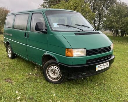 Зелений Фольксваген Transporter, об'ємом двигуна 2 л та пробігом 350 тис. км за 1550 $, фото 1 на Automoto.ua