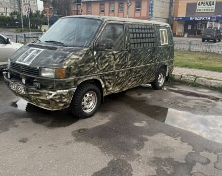 Зеленый Фольксваген Transporter, объемом двигателя 1.9 л и пробегом 350 тыс. км за 2300 $, фото 1 на Automoto.ua