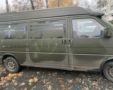 Зеленый Фольксваген Transporter, объемом двигателя 2.5 л и пробегом 650 тыс. км за 3400 $, фото 1 на Automoto.ua