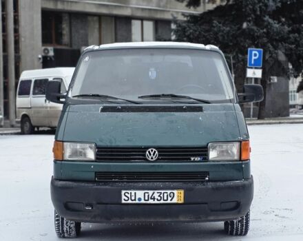 Зеленый Фольксваген Transporter, объемом двигателя 2.5 л и пробегом 340 тыс. км за 2750 $, фото 1 на Automoto.ua