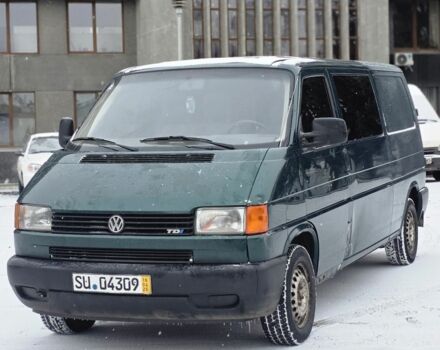 Зеленый Фольксваген Transporter, объемом двигателя 2.5 л и пробегом 340 тыс. км за 2750 $, фото 2 на Automoto.ua